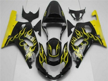 Cheap 2001-2003 Black Suzuki GSXR 600/750 Motorcycle Fairings Canada