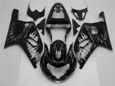 Cheap 2001-2003 Black Suzuki GSXR 600/750 Plastics Fairing Kits Canada