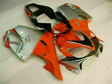 Cheap 2001-2003 Red Silver Honda CBR600 F4i Full Fairing Kit Canada