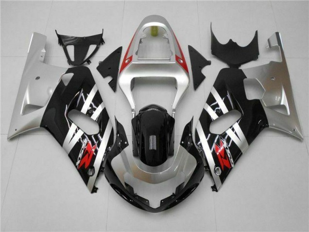 Cheap 2001-2003 Silver Suzuki GSXR 600/750 Motorcycle Fairings Canada