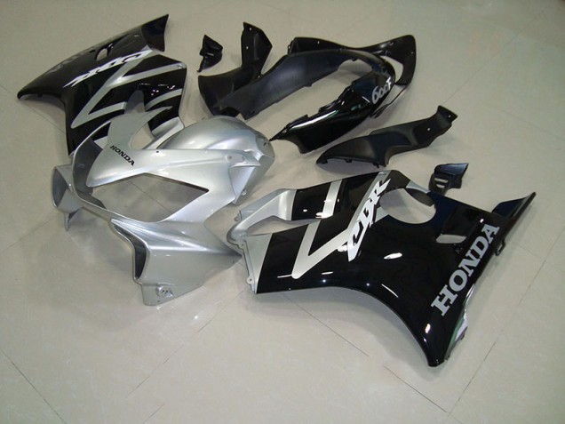 Cheap 2004-2007 Black Silver Honda CBR600 F4i Motorcycle Fairings Canada