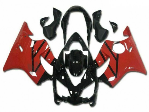 Cheap 2004-2007 Red Black Honda CBR600 F4i Fairing Kit Canada