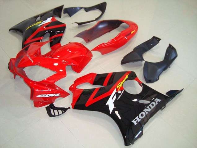 Cheap 2004-2007 Red Black Red Tail Honda CBR600 F4i Motorcycle Fairings Canada