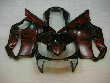 Cheap 2004-2007 Red Flame Honda CBR600 F4i Motorcycle Fairings Canada