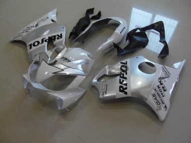 Cheap 2004-2007 White Repsol Honda CBR600 F4i Motorcycle Fairings Canada