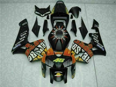 Cheap 2005-2006 Black Honda CBR600RR Full Fairing Kit Canada