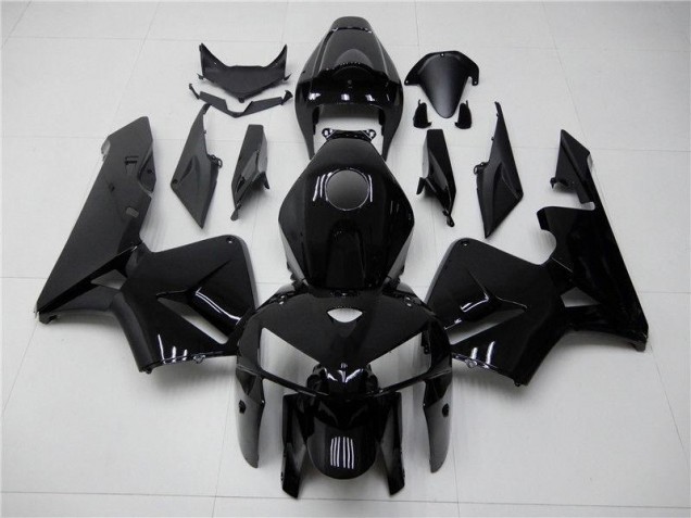 Cheap 2005-2006 Glossy Black Honda CBR600RR Fairing Kit Canada