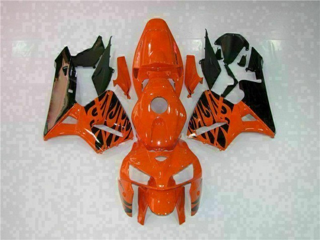 Cheap 2005-2006 Orange Honda CBR600RR Plastics Fairing Kit Canada