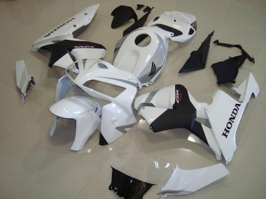 Cheap 2005-2006 Pearl White Matte Black Honda CBR600RR Motorcycle Fairings Canada