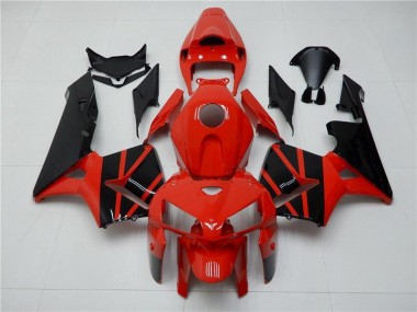 Cheap 2005-2006 Red Black Honda CBR600RR Abs Fairing Kit Canada