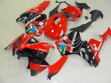 Cheap 2005-2006 Red Black Jomo Honda CBR600RR Motorcycle Fairings Canada