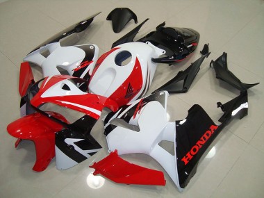 Cheap 2005-2006 Red White Black Honda CBR600RR Fairing Kit Canada