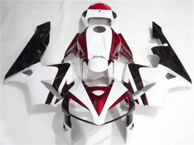 Cheap 2005-2006 Red White Black Honda CBR600RR Motorcycle Fairings Canada