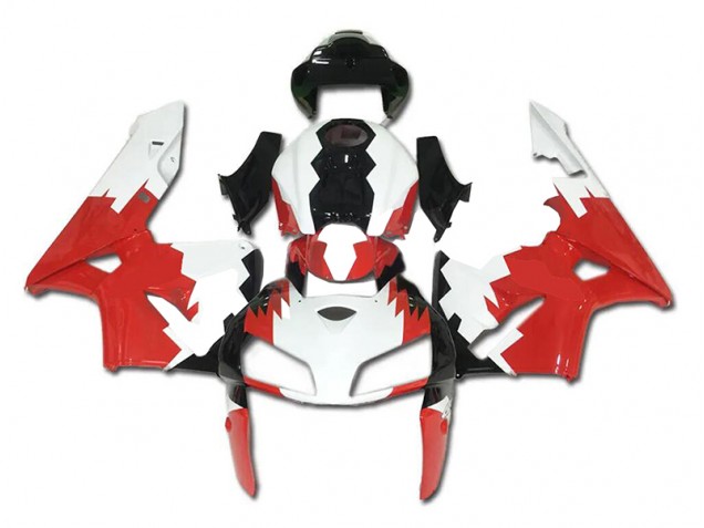 Cheap 2005-2006 Red White Black Honda CBR600RR Plastics Motorcycle Fairings Canada