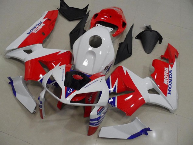 Cheap 2005-2006 Red White Honda CBR600RR Plastics Motorcycle Fairings Canada