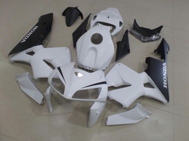 Cheap 2005-2006 White Black Honda CBR600RR Plastics Motorcycle Fairings Canada