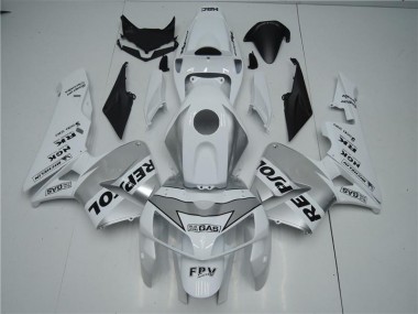 Cheap 2005-2006 White Silver Black Honda CBR600RR Motorcycle Fairings Canada