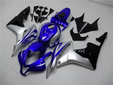 Cheap 2007-2008 Blue Silver Black Honda CBR600RR Motorcycle Fairings Canada