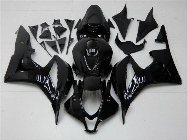 Cheap 2007-2008 Glossy Black Honda CBR600RR Motorcycle Fairings Canada