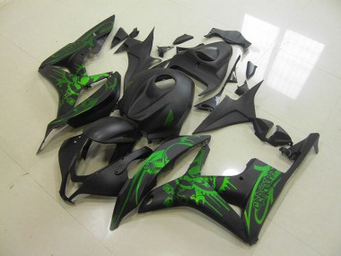 Cheap 2007-2008 Green Skull Honda CBR600RR Motorcycle Fairings Canada