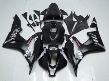 Cheap 2007-2008 Matte Black Repsol Honda CBR600RR Motorcycle Fairings Canada