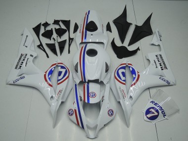 Cheap 2007-2008 White Honda CBR600RR Motorcycle Fairings Canada