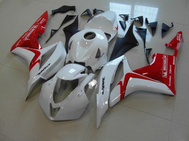 Cheap 2007-2008 White Red Race Version Honda CBR600RR Motorcycle Fairings Canada