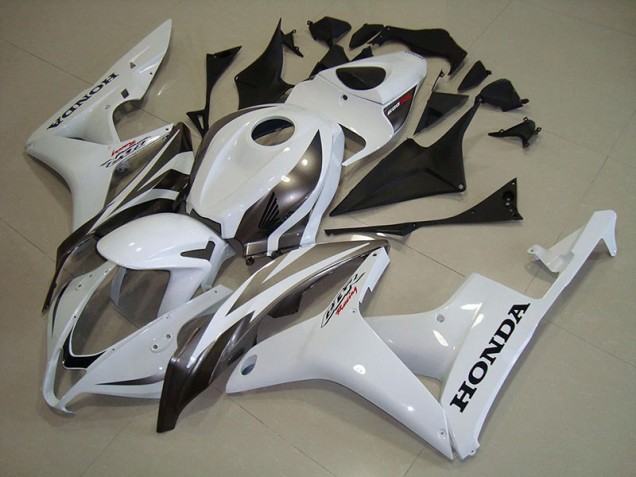 Cheap 2007-2008 White Silver Honda CBR600RR Motorcycle Fairings Canada