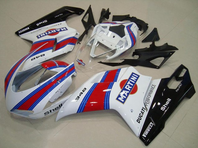 Cheap 2007-2012 Martini Ducati 848 1098 1198 Motorcycle Fairings Canada