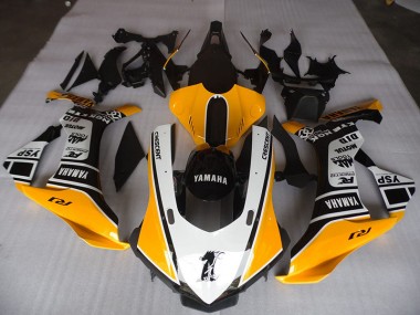 Cheap 2015-2019 Yellow White Black Yamaha YZF R1 Motorcycle Fairings Canada